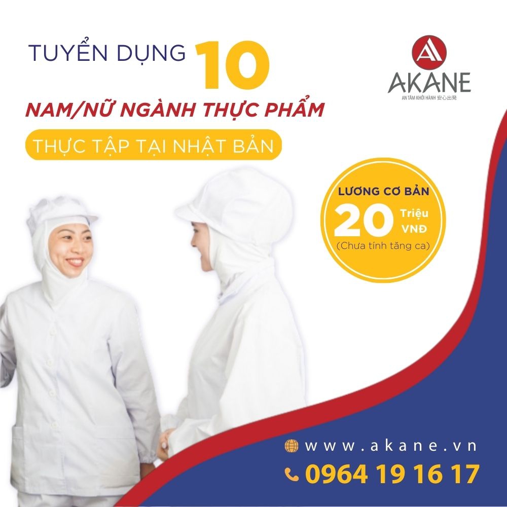 10 INTERNSHIP NGÀNH THỰC PHẨM